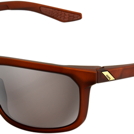 Hakan Sunglasses - Rootbeer - Silver Mirror