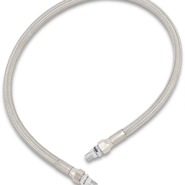 Oil Line with Fittings - Stainless Steel - 26"