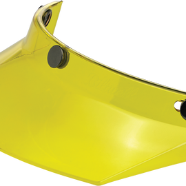 Moto 3-Snap Visor - Yellow