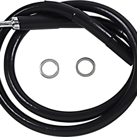 Brake Line - +6" - Black - '18-'20 Softail