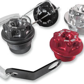 Oil Cap Kit - Red - M24 x 2.0