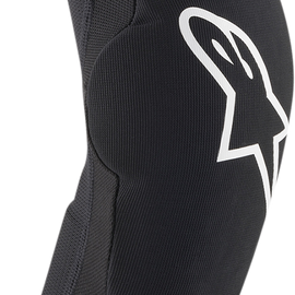 Youth Paragon Plus Elbow Guards - Black/White - L/XL