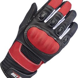 Bridgeport Gloves - Red/Black - Small