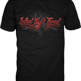 Vintage Velocity El Diablo T-Shirt - Black - 3XL