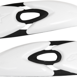 Toe Sliders - White