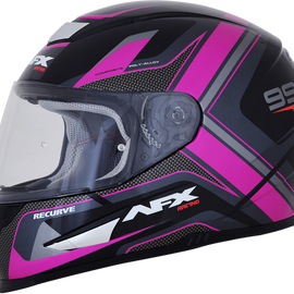 FX-99 Helmet - Recurve - Black/Fuchsia - Small