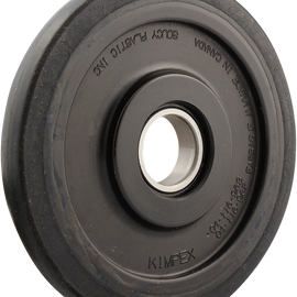 Idler Wheel with Bearing 6005RS - Black - 130 mm OD x 25 mm ID