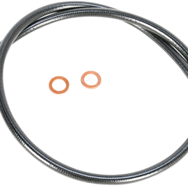 Black Pearl Brake Line - Front - 38"