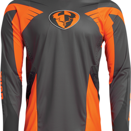 Pulse 04 LE Jersey - Charcoal/Orange - 3XL