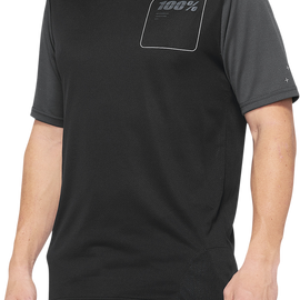 Ridecamp Jersey - Charcoal/Black - Large