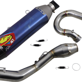 4.1 RCT Exhaust with MegaBomb - Anodized Titanium