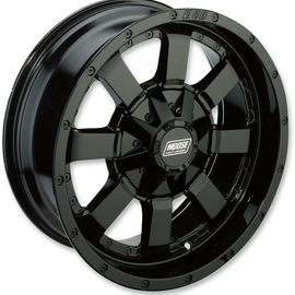 420 X Wheel - Front/Rear - Black - 17x7 - 4/110 - 4+3