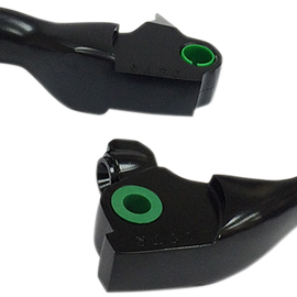 Black Slotted Levers