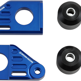 Axle Block Sliders - Suzuki - Blue