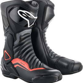 SMX-6 v2 Boots - Black/Gray/Red - US 12.5 / EU 48