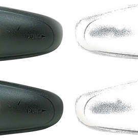 Flexible Toe Sliders - White