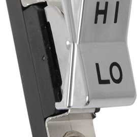Rocker Switch - Hi/Lo - Chrome