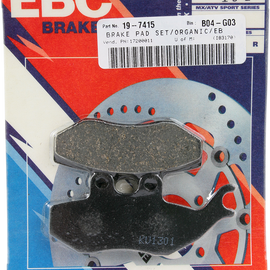 Organic Brake Pads - FA194