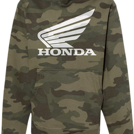 Youth Honda Hoodie - Camo - Large