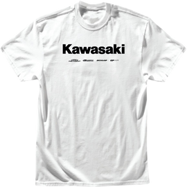 Kawasaki Racing T-Shirt - White - Medium