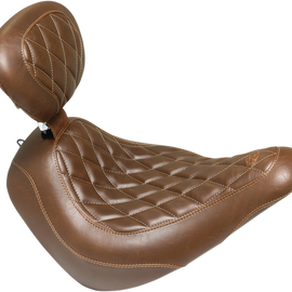 Tripper Solo Seat - Diamond - Brown - Driver Backrest603