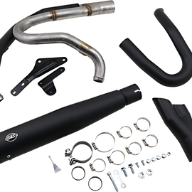 2:1 Exhaust for M8 Softail - Black