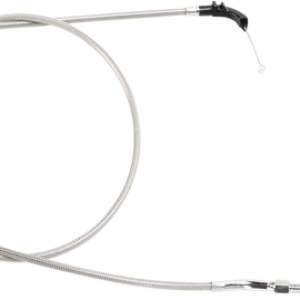 Throttle Cable - Push - Suzuki - Stainless Steel