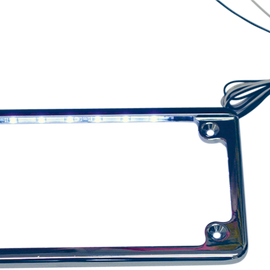 LED License Plate Frame - Chrome