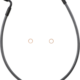 Brake Line - Front - 10 mm - 90° - 26" - KARBONFIBR