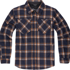 Upstateâ„¢ Riding Flannel Shirt - Orange - 3XL