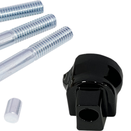 Passenger Floorboard Mount - Gloss Black