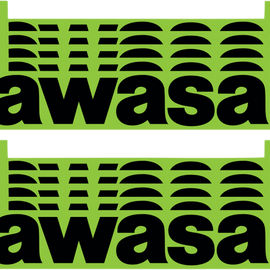 Kawasaki Decal - 6" - 10 Pack