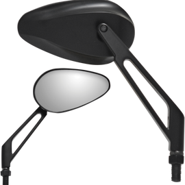 Mirror - Teardrop - Black