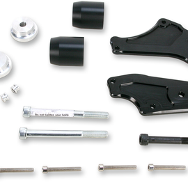 Frame Sliders - Black - Honda