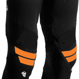 Prime Hero Pants - Black/Fluorescent Orange - 30