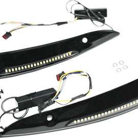 Windshield Trim - Sequential Turn Signal - Black