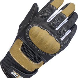 Bridgeport Gloves - Tan/Black - Large