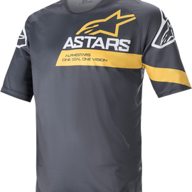 Racer V3 Jersey - Gray/Yellow - XL