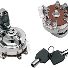 6-Pole Ignition Switch - Round Key