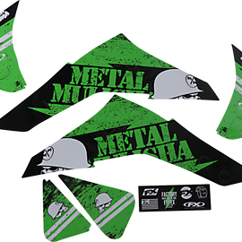 Metal Mulisha Graphic Kit - Kawasaki