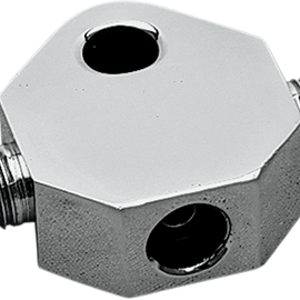 Brake Tee - 3/8"-24 Inverted Flare