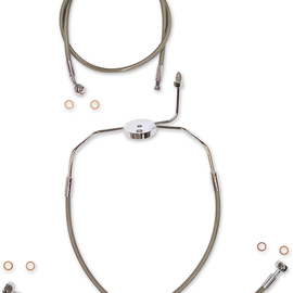 XR Brake Line Kit - 19" - Stainless