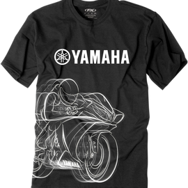 YAMAHA R1 T-Shirt -  Black -  Medium