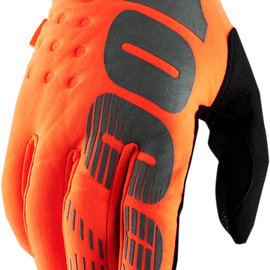 Brisker Gloves - Fluo Orange/Black - Large