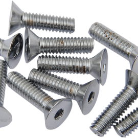 8X32X5/8 Chrome Flat Head