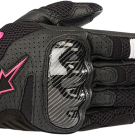 Stella SMX-1 Air V2 Gloves - Black/Fuschia - Medium