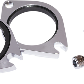 Intake Flange with Seals - Chrome - Pair