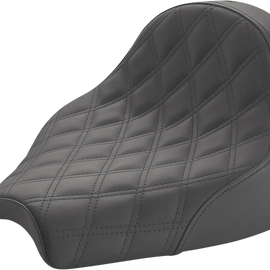 Renegade Solo Seat - Lattice Stitched - Black