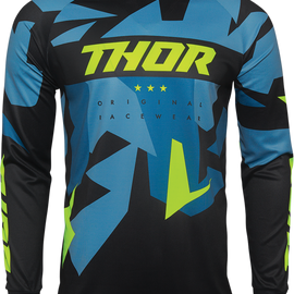 Sector Warship Jersey - Blue/Acid - XL