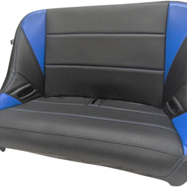 Bench Seat - Black/Blue